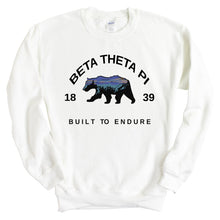 Load image into Gallery viewer, Beta Theta Pi Sweatshirt - Beta Fraternal Bear Crewneck Sweatshirt - Kite and Crest