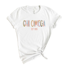 Load image into Gallery viewer, Chi Omega T-shirt - Chi O Cooper Tee - Kite and Crest