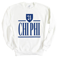 Load image into Gallery viewer, Chi Phi Sweatshirt - Chi Phi Shield Crewneck Sweatshirt - Kite and Crest