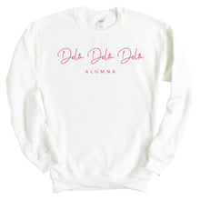 Load image into Gallery viewer, Delta Delta Delta Sweatshirt | Tri Delta Vintage Alumna Crewneck Sweatshirt | Delta Delta Delta Sorority Gift Idea - Kite and Crest