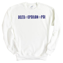 Load image into Gallery viewer, Delta Epsilon Psi Fraternal Star Sweatshirt - Fraternity Crewneck Sweatshirt - Kite and Crest