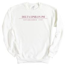Load image into Gallery viewer, Delta Epsilon Psi Old Fashioned Vintage Sweatshirt - Fraternity Crewneck Sweatshirt - Kite and Crest