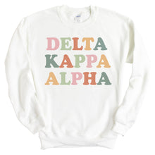 Load image into Gallery viewer, Delta Kappa Alpha For Everyone Sweatshirt - Fraternity Crewneck Sweatshirt - Kite and Crest