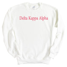 Load image into Gallery viewer, Delta Kappa Alpha Simply Me Sweatshirt - Fraternity Crewneck Sweatshirt - Kite and Crest