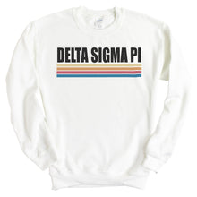 Load image into Gallery viewer, Delta Sigma Pi Lets Race Sweatshirt - Fraternity Crewneck Sweatshirt - Kite and Crest