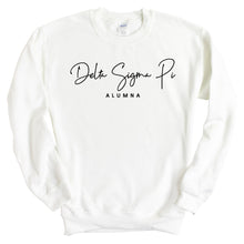Load image into Gallery viewer, Delta Sigma Pi Sorority Alumna Sweatshirt - Fraternity Crewneck Sweatshirt - Kite and Crest