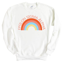 Load image into Gallery viewer, Epsilon Sigma Alpha Happy Days Sweatshirt - Fraternity Crewneck Sweatshirt - Kite and Crest