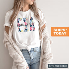 Load image into Gallery viewer, Epsilon Sigma Alpha Marigold Comfort Colors T-Shirt - Kite and Crest