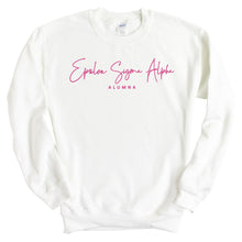 Load image into Gallery viewer, Epsilon Sigma Alpha Vintage Alumna Sweatshirt - Fraternity Crewneck Sweatshirt - Kite and Crest
