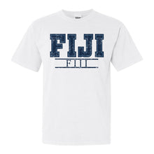 Load image into Gallery viewer, FIJI Comfort Colors T-Shirt - FIJI Washed Letters Shirt - Kite and Crest