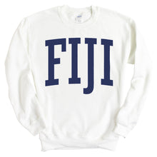 Load image into Gallery viewer, FIJI Sweatshirt - FIJI Intrinsic Lettered Crewneck Sweatshirt - Kite and Crest