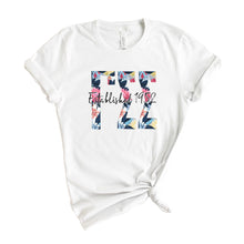 Load image into Gallery viewer, Gamma Sigma Sigma Floral Block T-shirt - Kite and Crest