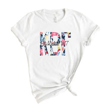 Load image into Gallery viewer, Kappa Beta Gamma Floral Block T-shirt - Kite and Crest
