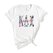 Load image into Gallery viewer, Kappa Delta Chi Floral Block T-shirt - Kite and Crest