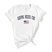 Load image into Gallery viewer, Kappa Delta Chi USA T-shirt - Kite and Crest