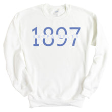 Load image into Gallery viewer, Kappa Delta Sweatshirt - KD Year Crewneck Sweatshirt - Kite and Crest