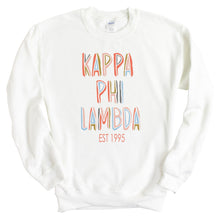 Load image into Gallery viewer, Kappa Phi Lambda Cooper Crewneck Sweatshirt - Kite and Crest