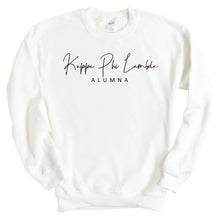 Load image into Gallery viewer, Kappa Phi Lambda Sorority Alumna Crewneck Sweatshirt - Kite and Crest