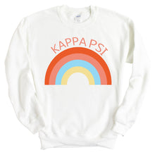 Load image into Gallery viewer, Kappa Psi Happy Days Sweatshirt - Fraternity Crewneck Sweatshirt - Kite and Crest