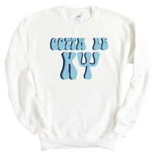 Load image into Gallery viewer, Kappa Psi Happy to be Sweatshirt - Fraternity Crewneck Sweatshirt - Kite and Crest