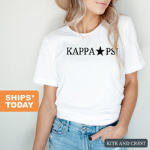 Load image into Gallery viewer, Kappa Psi You're A Star Comfort Colors T-Shirt - Kite and Crest