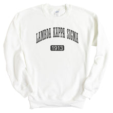 Load image into Gallery viewer, Lambda Kappa Sigma Athletic Crewneck Sweatshirt - Kite and Crest