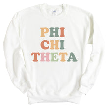Load image into Gallery viewer, Phi Chi Theta For Everyone Sweatshirt - Fraternity Crewneck Sweatshirt - Kite and Crest