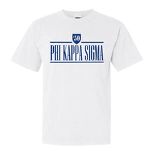 Load image into Gallery viewer, Phi Kappa Sigma Shield Comfort Colors T-Shirt - Fraternity Tee - Kite and Crest