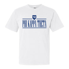 Load image into Gallery viewer, Phi Kappa Theta Shield Comfort Colors T-Shirt - Fraternity Tee - Kite and Crest