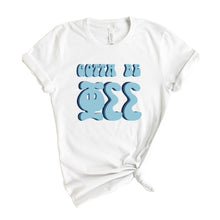 Load image into Gallery viewer, Phi Sigma Sigma T-shirt - Phi Sig Gotta Be Tee - Kite and Crest