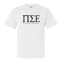 Load image into Gallery viewer, Pi Sigma Epsilon Classic Comfort Colors T-Shirt - Kite and Crest