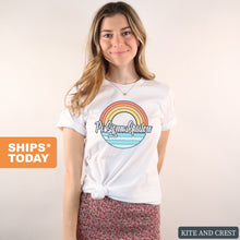 Load image into Gallery viewer, Pi Sigma Epsilon Seas the Day Comfort Colors T-Shirt - Kite and Crest