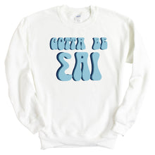 Load image into Gallery viewer, Sigma Alpha Iota Gotta Be Crewneck Sweatshirt - Kite and Crest