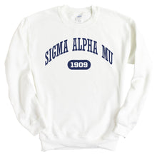 Load image into Gallery viewer, Sigma Chi Sweatshirt - Sigma Chi Fraternal Arch Crewneck Sweatshirt - Kite and Crest