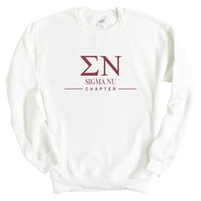 Load image into Gallery viewer, Sigma Nu Sweatshirt - Sigma Nu Basic Lined Crewneck Sweatshirt - Kite and Crest