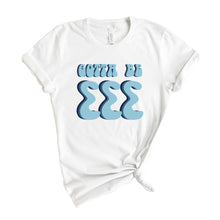 Load image into Gallery viewer, Sigma Sigma Sigma T-shirt - Tri Sigma (ΣΣΣ) Gotta Be Tee - Kite and Crest
