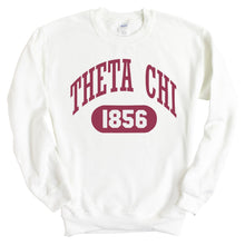 Load image into Gallery viewer, Theta Chi Sweatshirt - Theta Chi Large Athletic Crewneck Sweatshirt - Kite and Crest