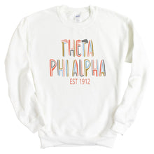 Load image into Gallery viewer, Theta Phi Alpha Sweatshirt - Theta Phi Cooper Crewneck Sweatshirt - Kite and Crest