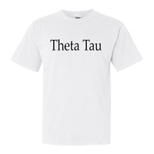 Load image into Gallery viewer, Theta Tau Clean and Simple Comfort Colors T-Shirt - Kite and Crest