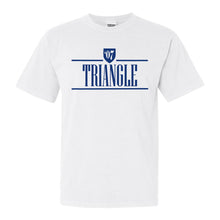 Load image into Gallery viewer, Triangle Shield Comfort Colors T-Shirt - Fraternity Tee - Kite and Crest