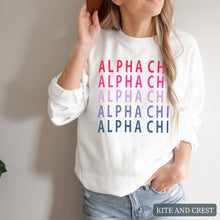 Load image into Gallery viewer, Sweatshirt - Bright and Stacked Crewneck Sweatshirt
