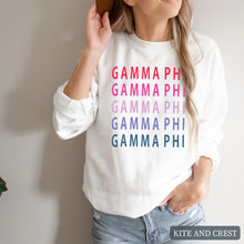 Load image into Gallery viewer, Sweatshirt - Bright and Stacked Crewneck Sweatshirt
