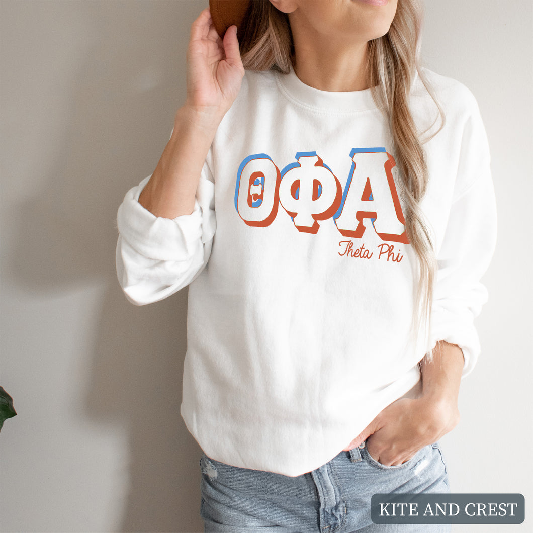 Sweatshirt - American Colored Crewneck Sweatshirt