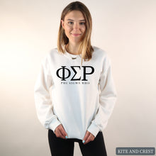 Load image into Gallery viewer, Block Letter Crewneck Sweatshirt
