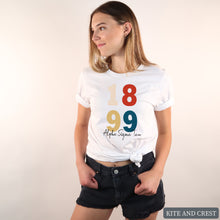 Load image into Gallery viewer, T-Shirt | Colorful Year Shirt | Sorority Gift Idea
