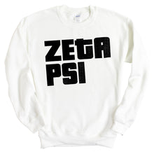 Load image into Gallery viewer, Sweatshirt - Stacked Letters Crewneck Sweatshirt
