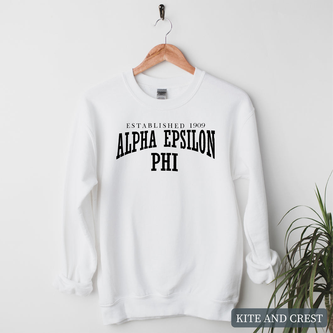 Established Sorority Crewneck Sweatshirt