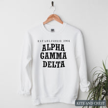 Load image into Gallery viewer, Established Sorority Crewneck Sweatshirt
