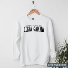 Load image into Gallery viewer, Established Sorority Crewneck Sweatshirt
