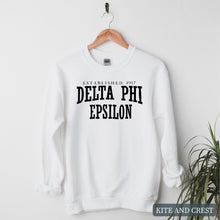 Load image into Gallery viewer, Established Sorority Crewneck Sweatshirt
